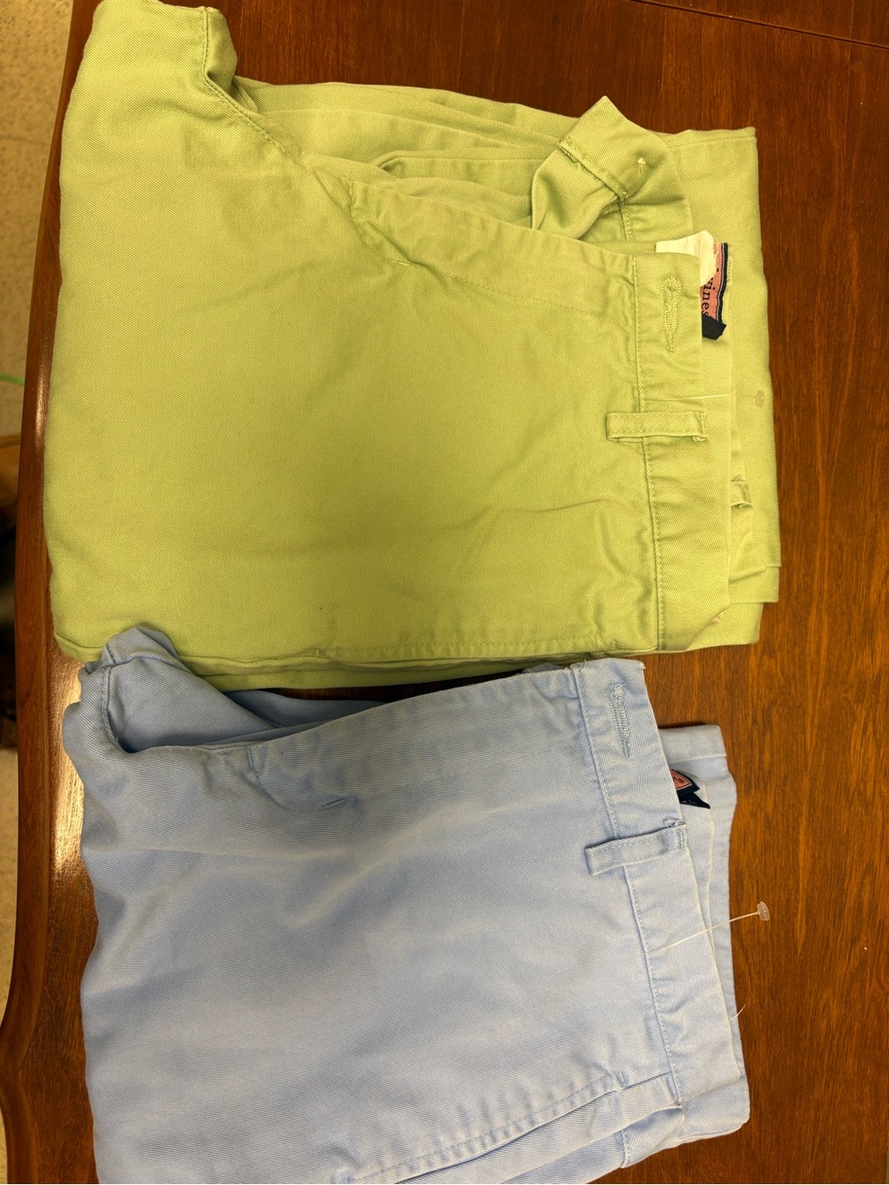 Vineyard Vines pants lot. Kids size 14 Light Green and Light Blue -